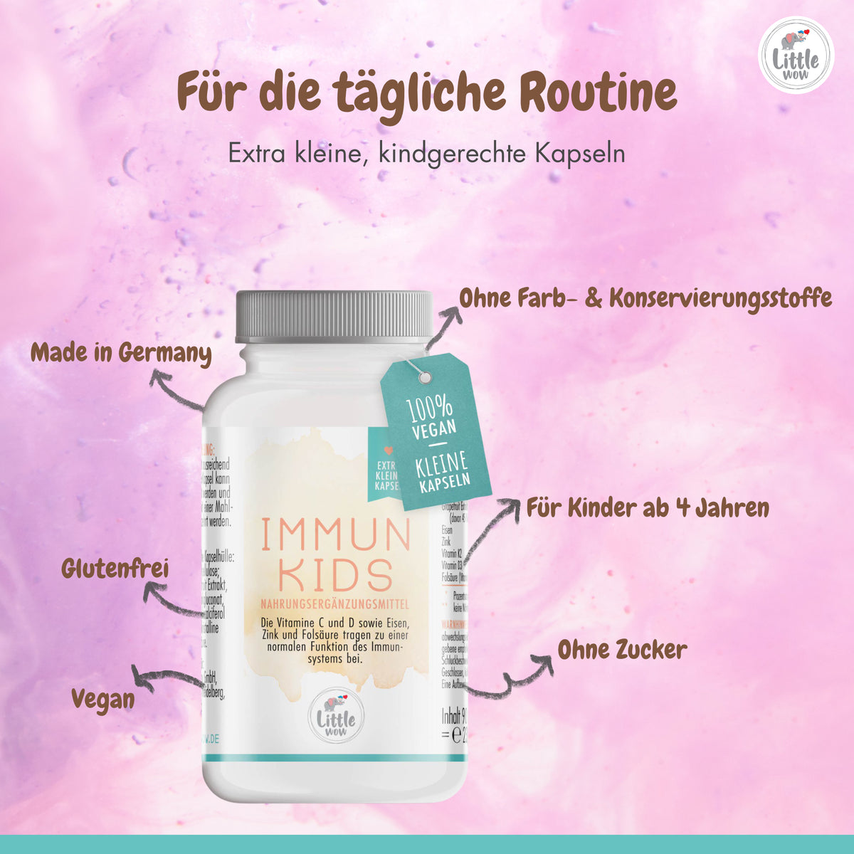 Immun Kapseln für Kinder