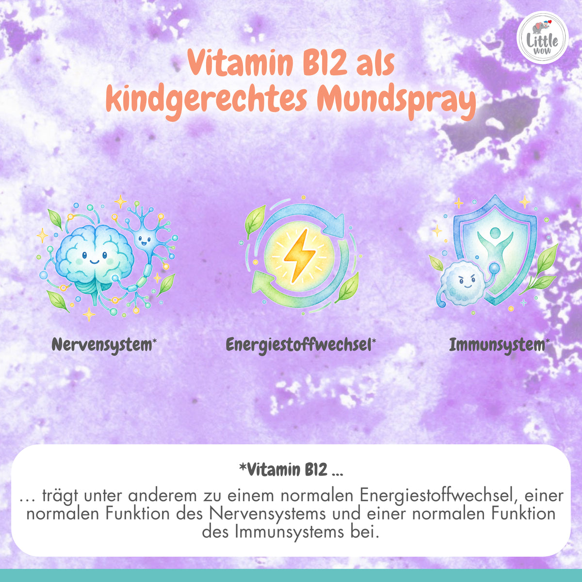 Vitamin B12 Spray für Kinder