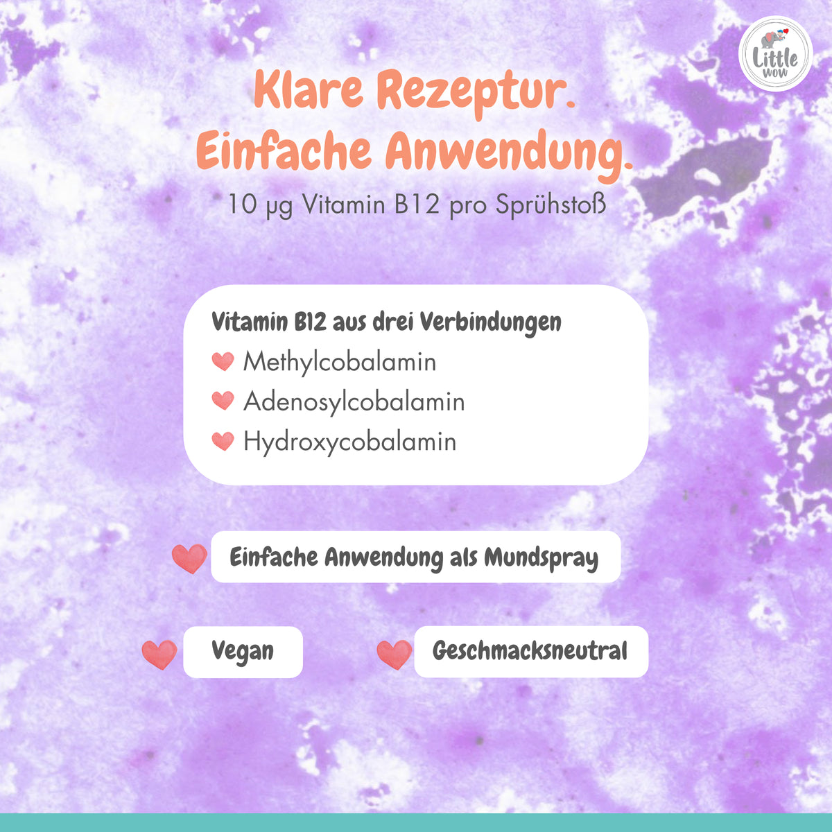 Vitamin B12 Spray für Kinder