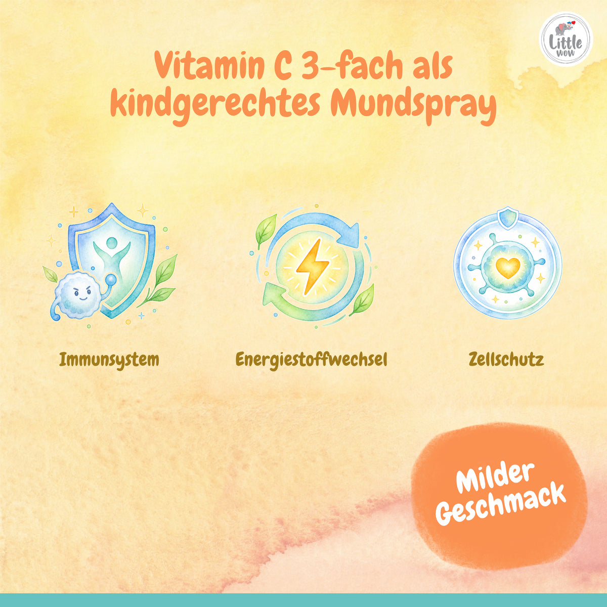 Vitamin C Spray für Kinder