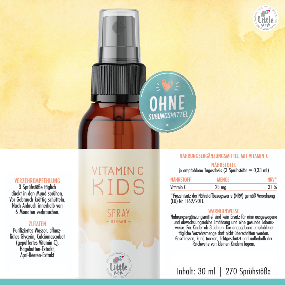 Vitamin C Spray für Kinder